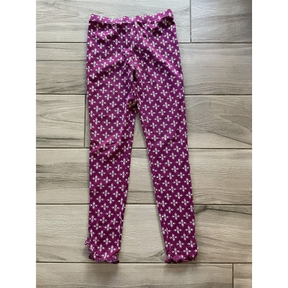 Matilda Jane Purple Print Leggings Size 14